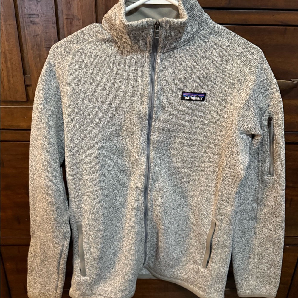 Patagonia Gray Full-Zip Jacket